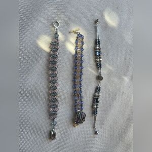Set of 3 Beaded Bracelets